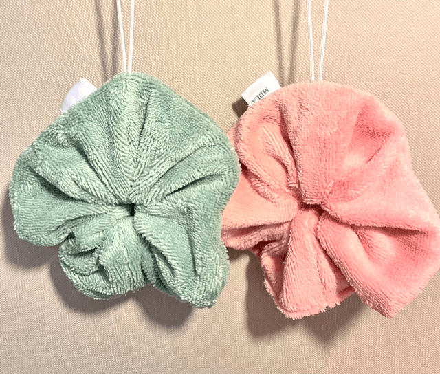 Fleur de douche en éponge de Bambou - Douceur & écologie au quotidien