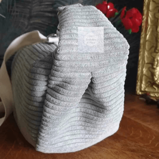 Sac banane en velours côtelé - élégant et pratique