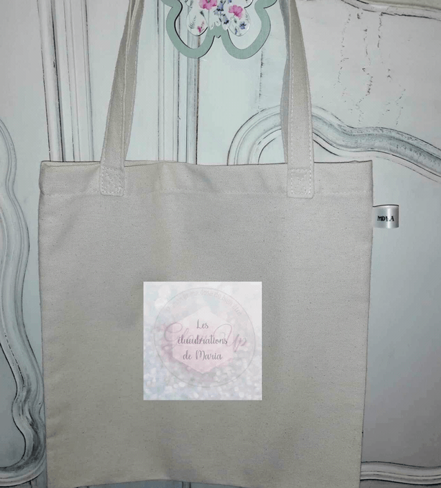 Tote bag personnalisé - élégance et minimalisme - design à définir par Email