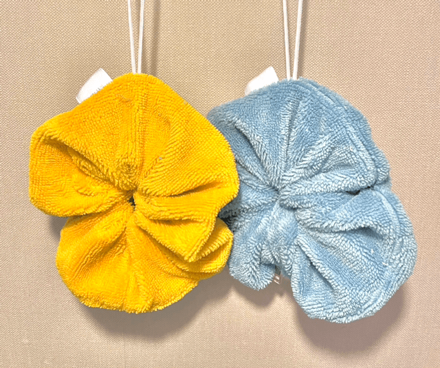 Fleur de douche en éponge de Bambou - Douceur & écologie au quotidien